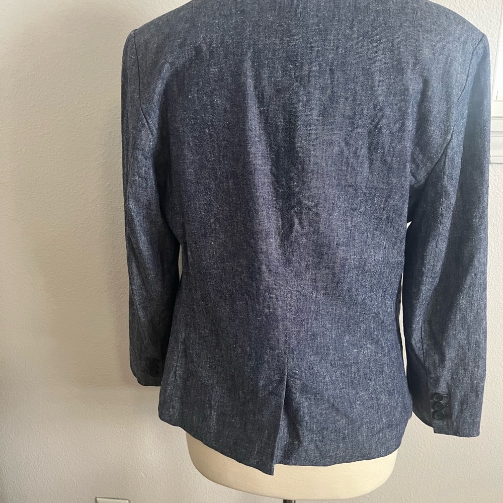 Banana Republic Linen Chambray Blazer - Picture 7 of 9